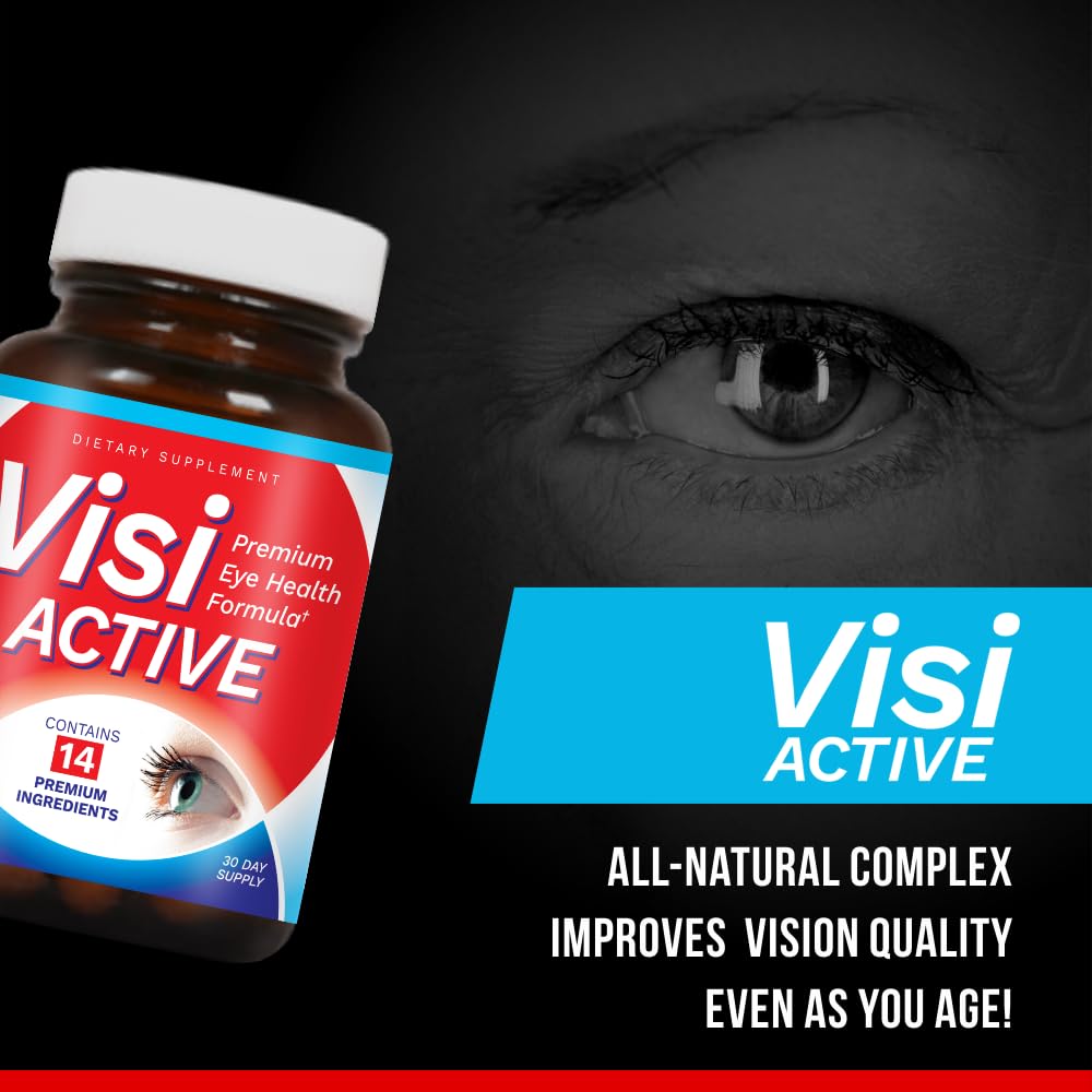 VisiActive Vision Support Supplement - 3 Pack