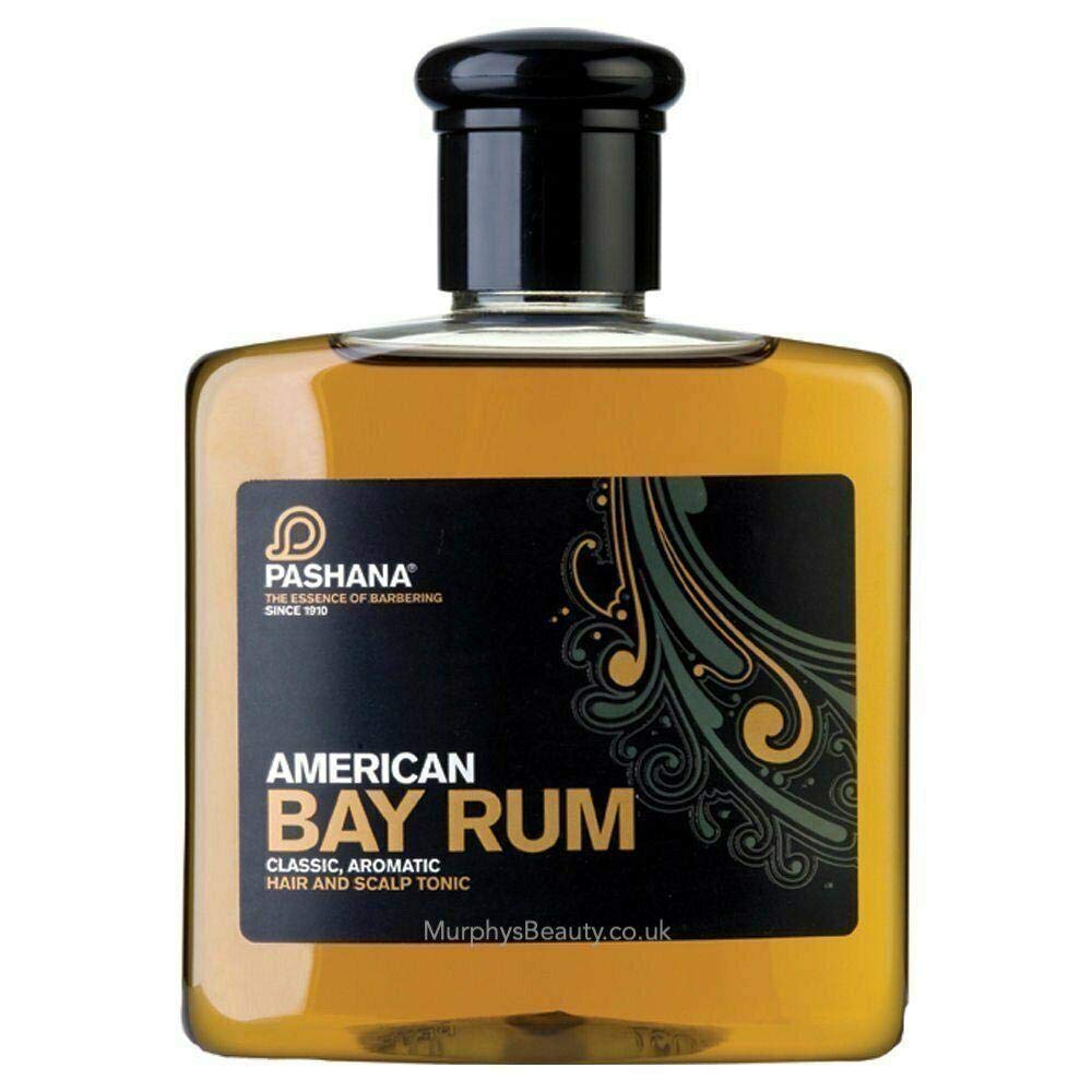 Pashana American Bay Rum 250Ml, Classic Aromatic Hair & Scalp Tonic