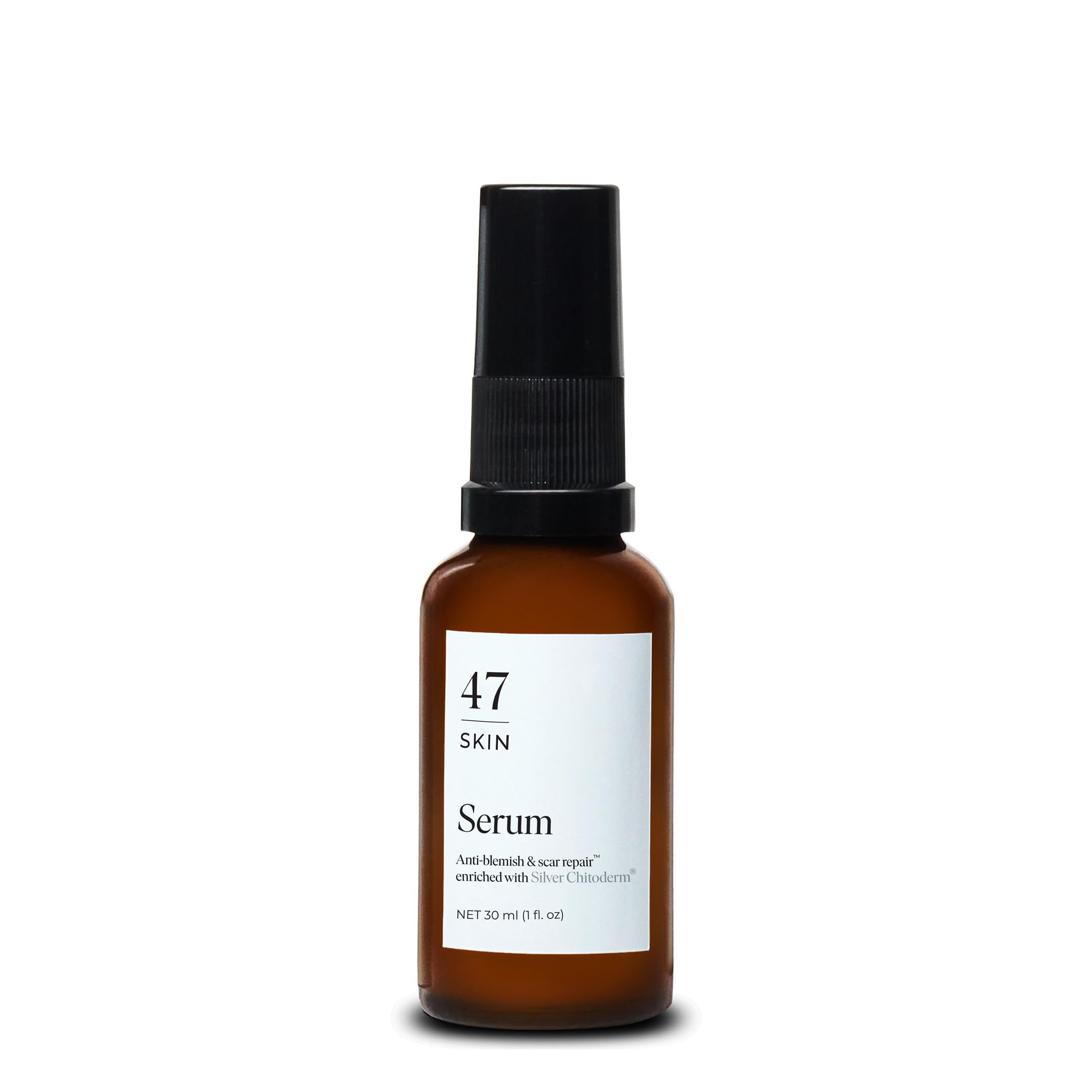 47 Skin | Hydrating Face Serum with Silver Chitoderm for ALL Skin Types