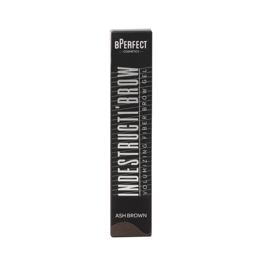 BPerfect Indestructi’Brow – Brow Fiber Gel Mascara with Sweat-Proof Microfibres for Volume, Hold & Colour – Ash Brown (For Silver, Ash Blonde & Dark Brown Hair), 8ml
