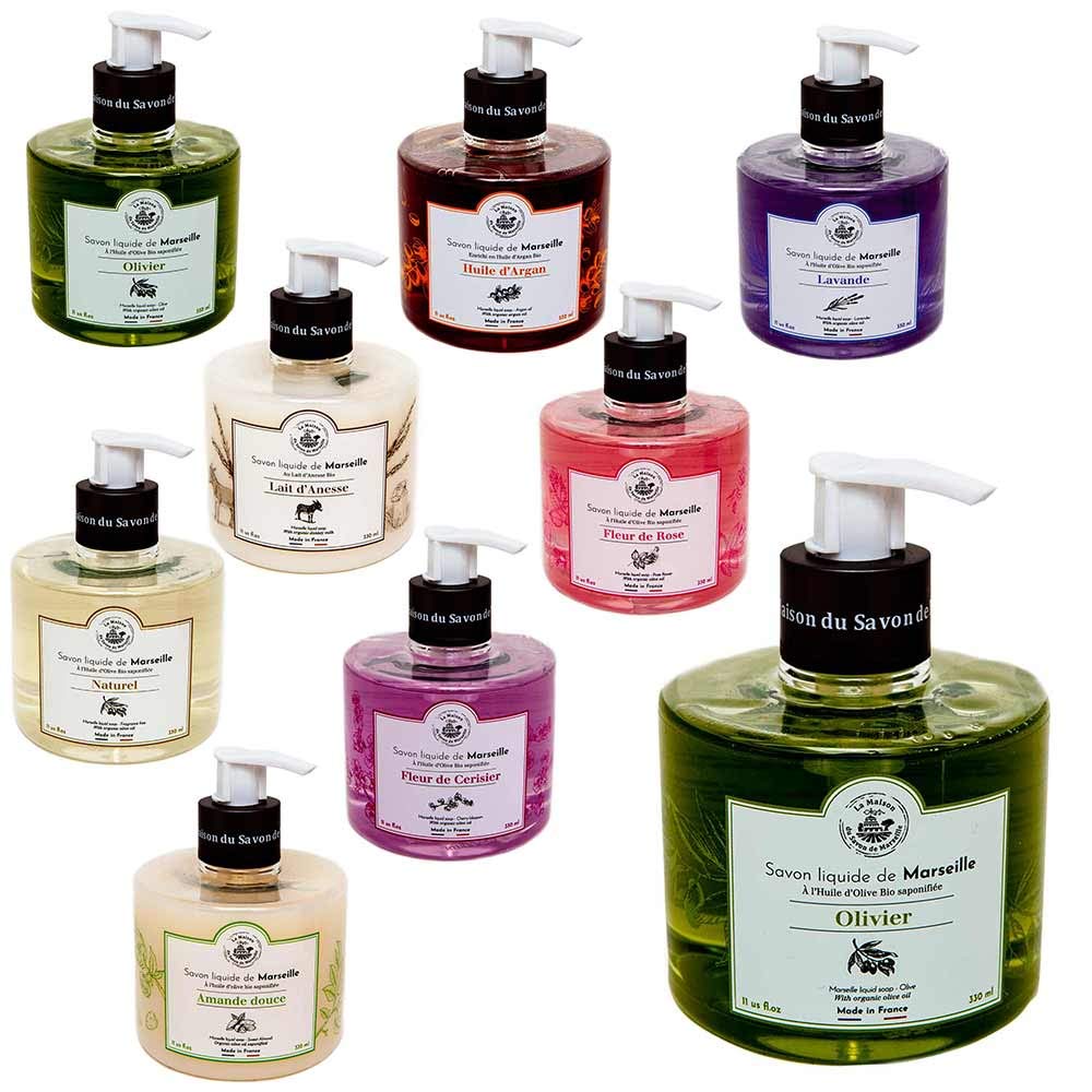 Liquid Soap 330 ml, organic donkey milk - La Maison du Savon de Marseille