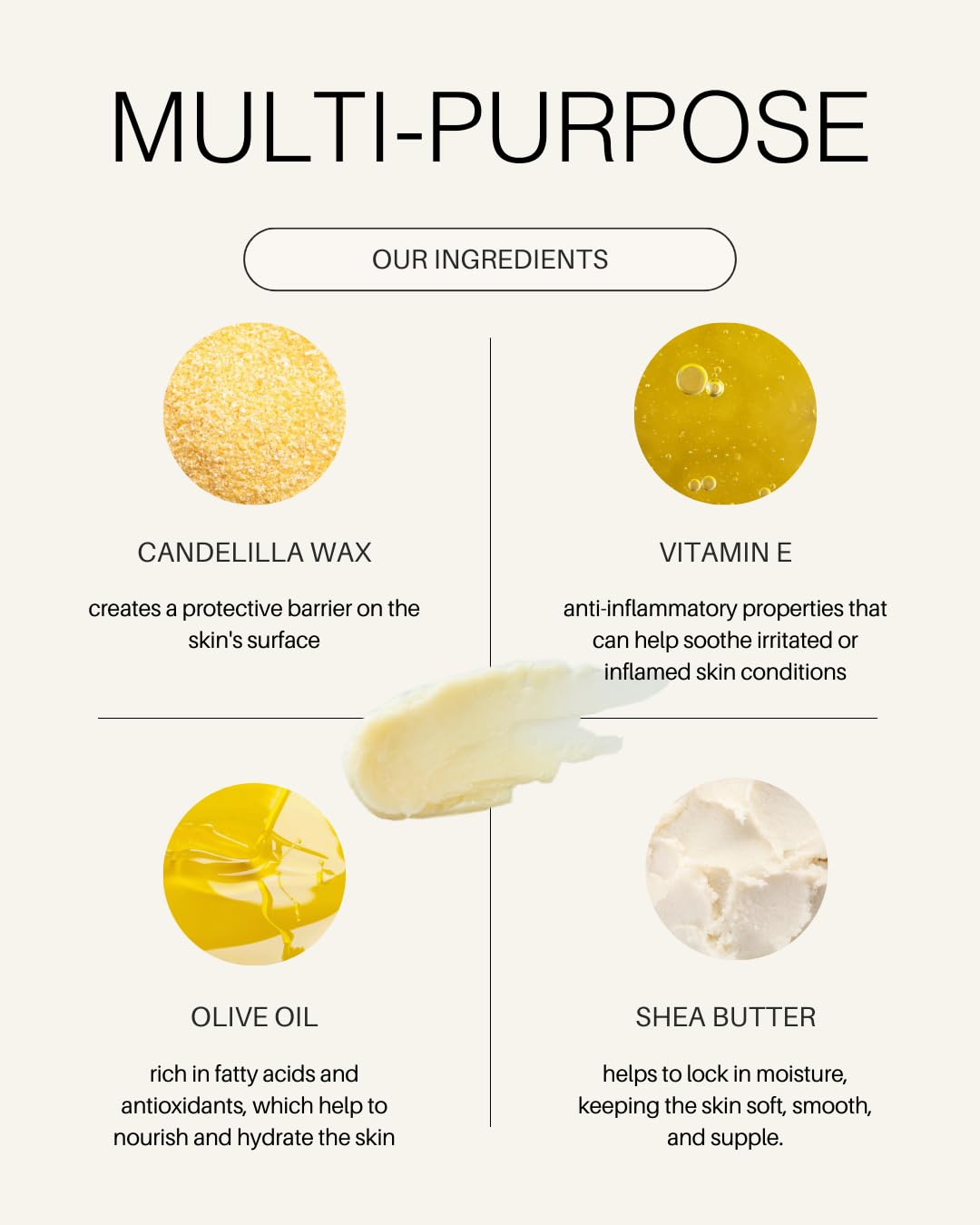 WONDERBALM Multi Use Balm All Purpose Skin Moisturising Cream for Face Body Hair Lips & Cuticles Hydrating Fast Absorbing Vegan Natural Skincare Korean Beauty Multi Award Winning British Brand (50ml)