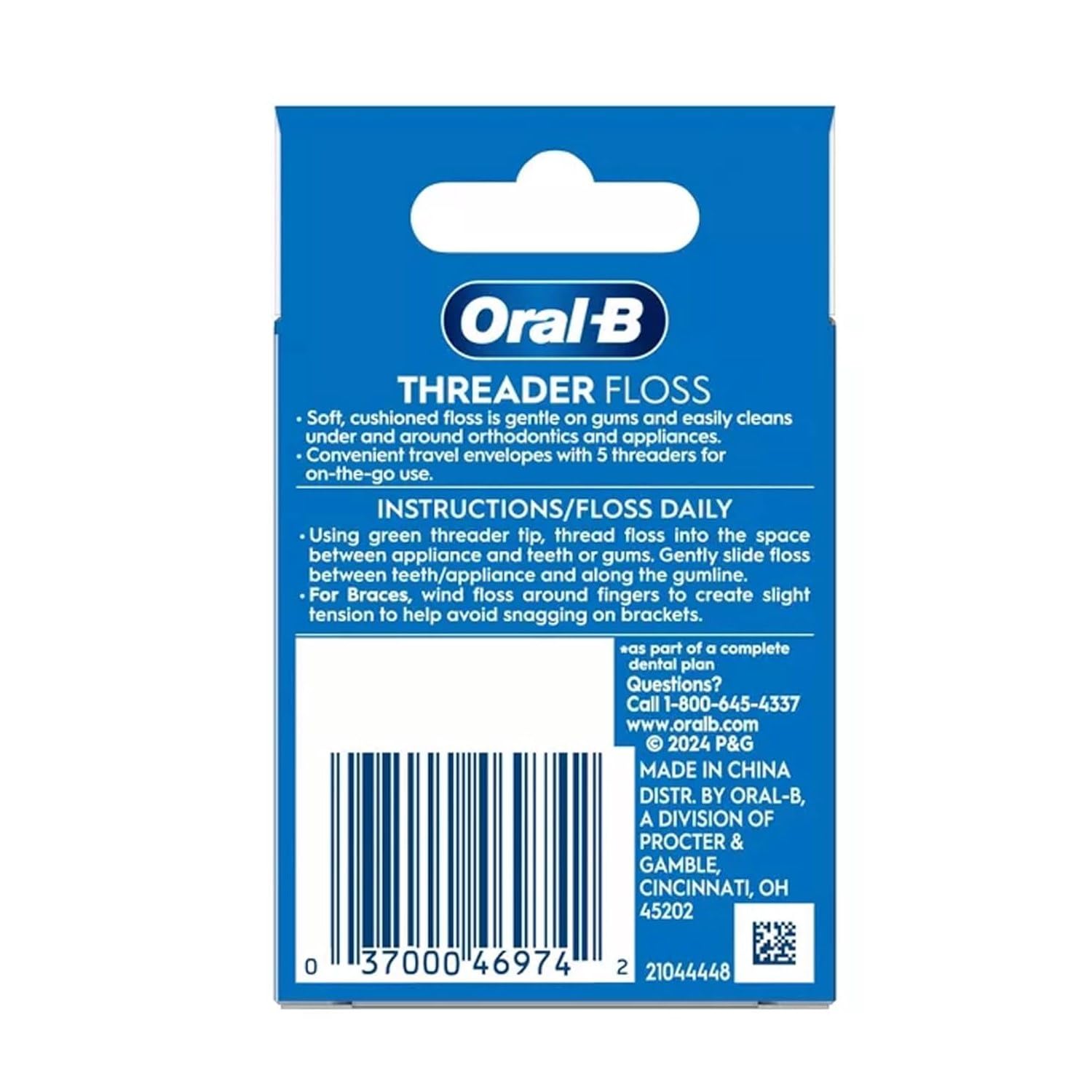 Glide Threader Floss, 30 Single-Use Packets each (Value Pack of 10)