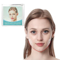V Face Sticker, Facelift Tape with 8 Strings, Invisible Face Lifting Patches for Tightening Sagging Skin Around Neck, Eyes & Jowl (Transparent, 19 Pcs)