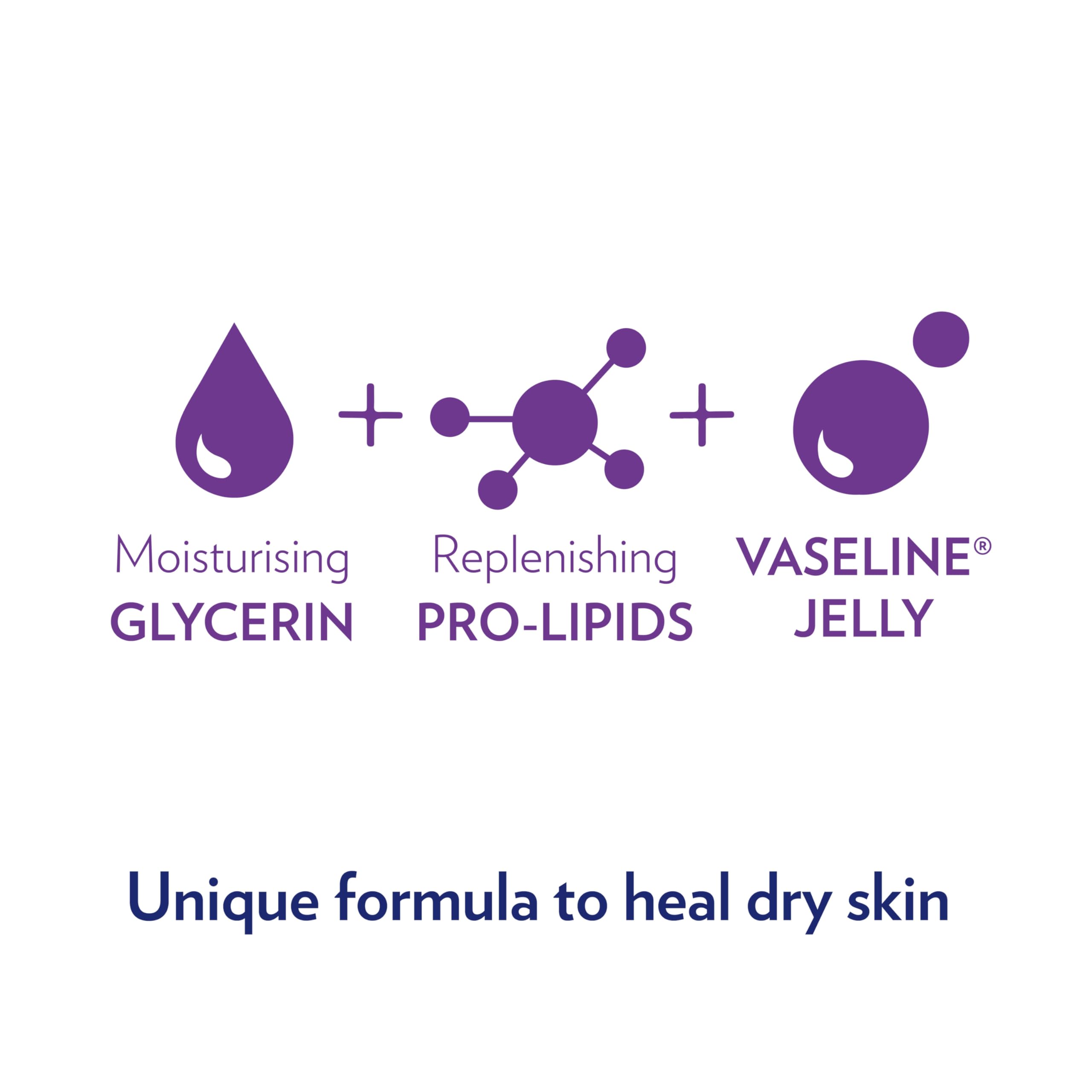 Vaseline Expert Care Dry Skin Healing Balm Body Cream 250 ml