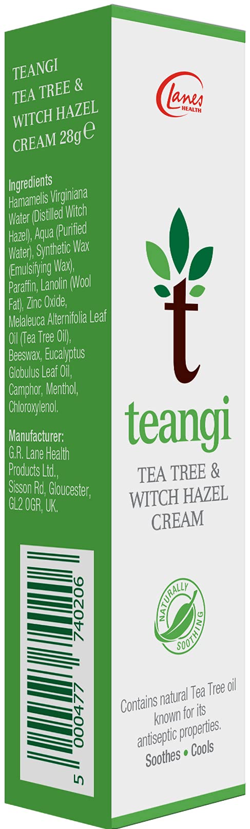 (Pack Of 2) Tea Tree & Witch Hazel Cream PL - R | TEANGI