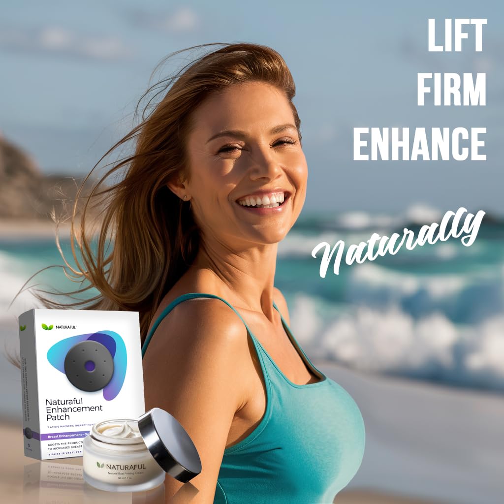 NATURAFUL - (1 Jar) ADVANCED Bust firming, lifting, toning and volumizing cream | Made from Plant Extracts |Deep Hydration & Daily Beauty Support