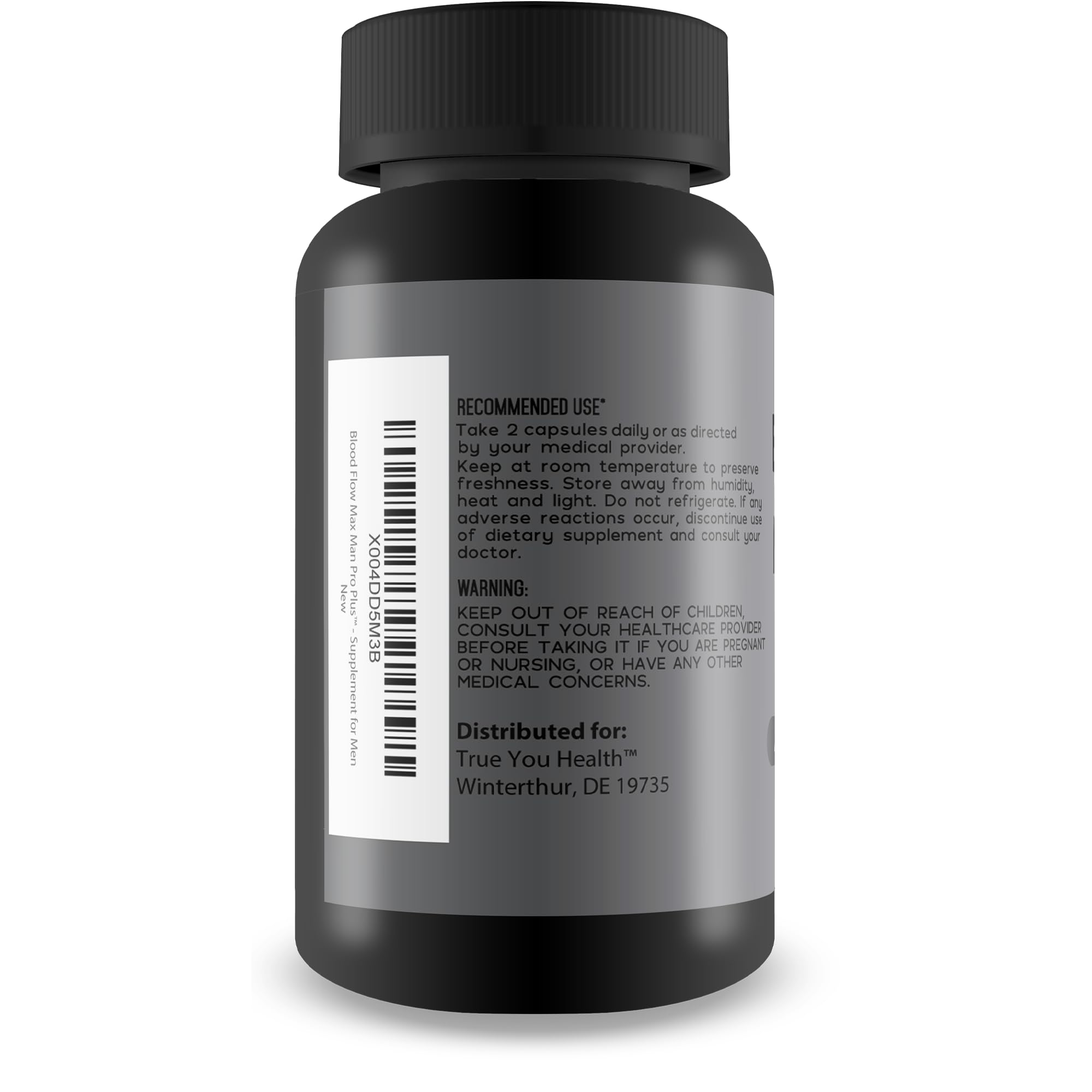 Blood Flow Max Man Pro Plus - Our Best Circulation Mens Blood Flow Supplement - Men Blood Flow Care - Healthy Blood Flow Support - Advanced Blood Flow Supplement Powder Capsules Best Blood Flow