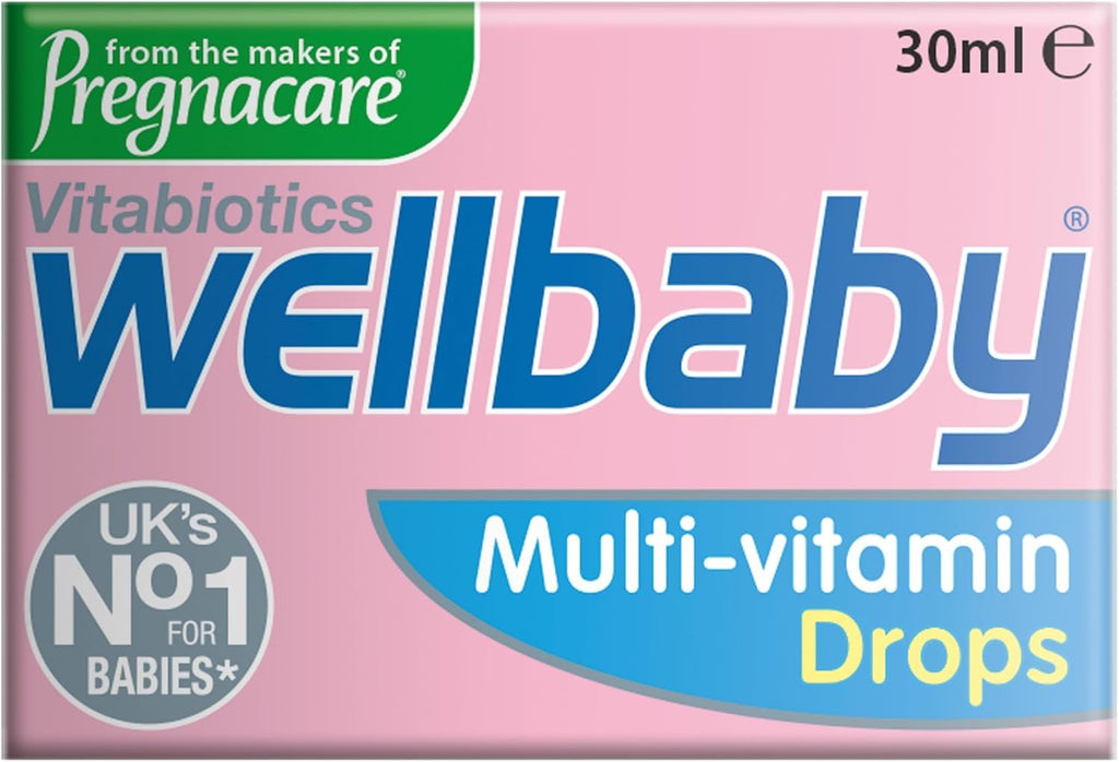 Vitabiotic (2 Pack) - Wellkid Baby Drops 30Ml 2 Pack Bundle