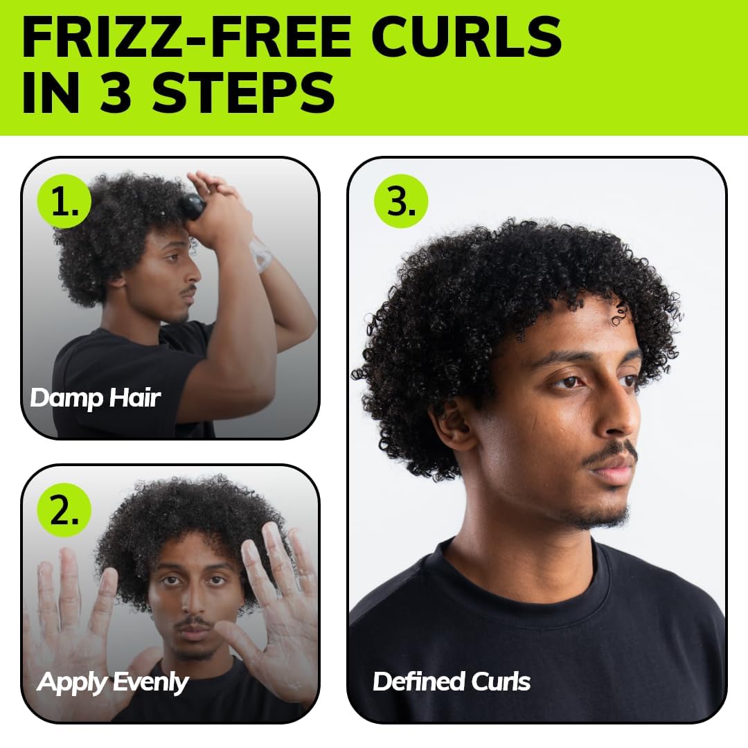BSSET Defining Curl Cream with Jamaican Black Castor Oil and Olive Oil - 250ml
