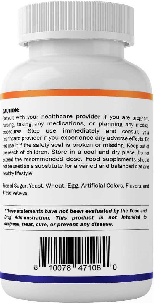Vitamatic Benfotiamine 300 mg 90 Vegetarian Capsules - Also Called Fat Soluble Vitamin B1 (90 Count (Pack of 1)) (3 Bottles)