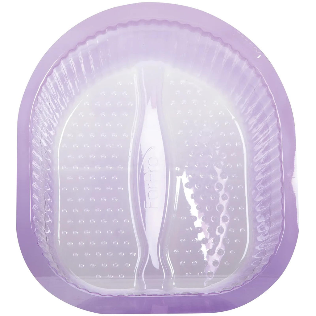 ForPro Universal Pedi Bath Liners - 50% THICKER - Fit Footsie Bath Plus Foot Bath, Disposable Pedicure Foot Tub Liners for Foot Spa Basins & Foot Bath Soaks, Purple, 50-Count
