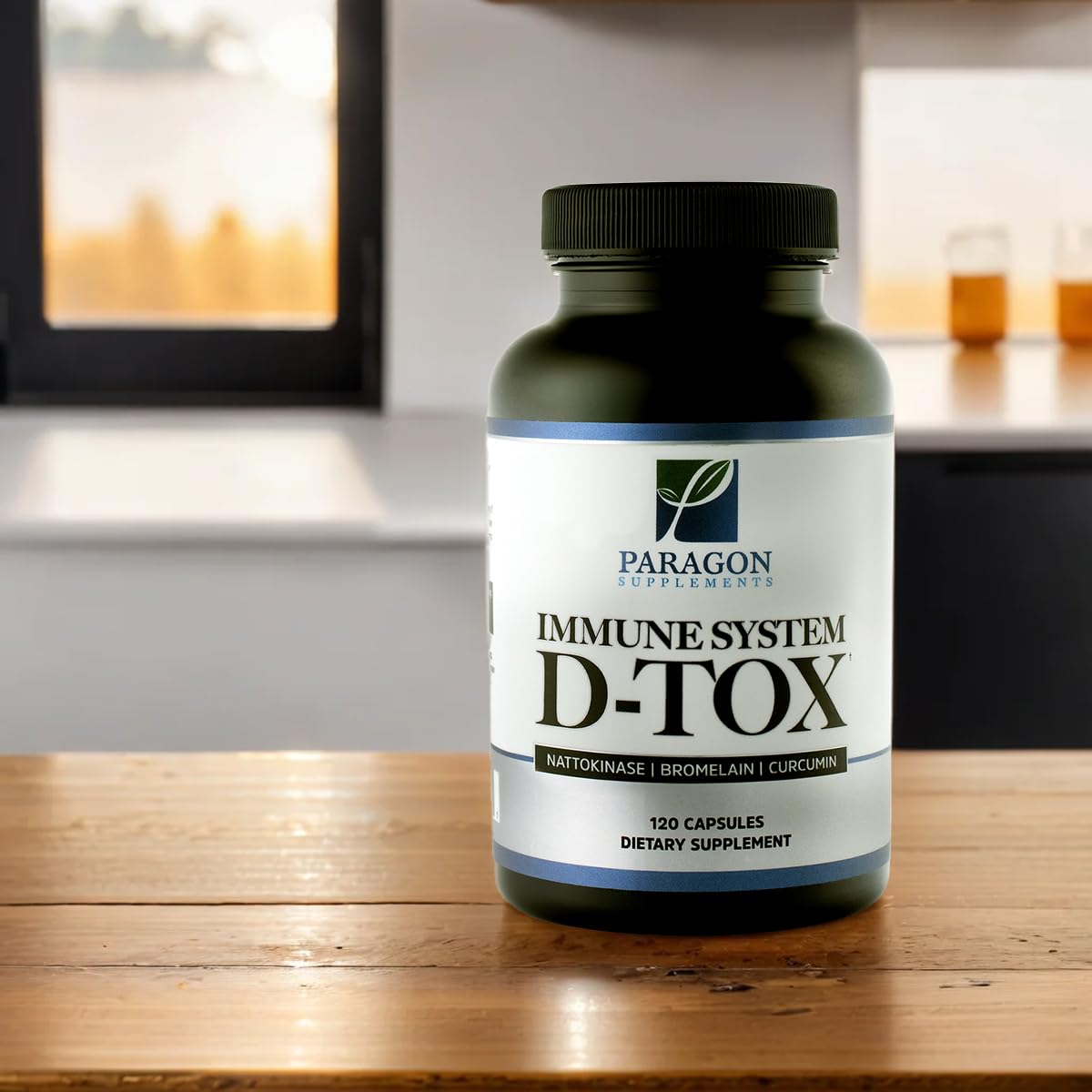 Spike Protein Removal - Original Spike Detox Formula with Nattokinase, Bromelain & Curcumin - 3-in-1 Immune System Supplement - Non-GMO, Vegan, Gluten-Free, Made in USA - 120 Capsules (30 Day Supply)