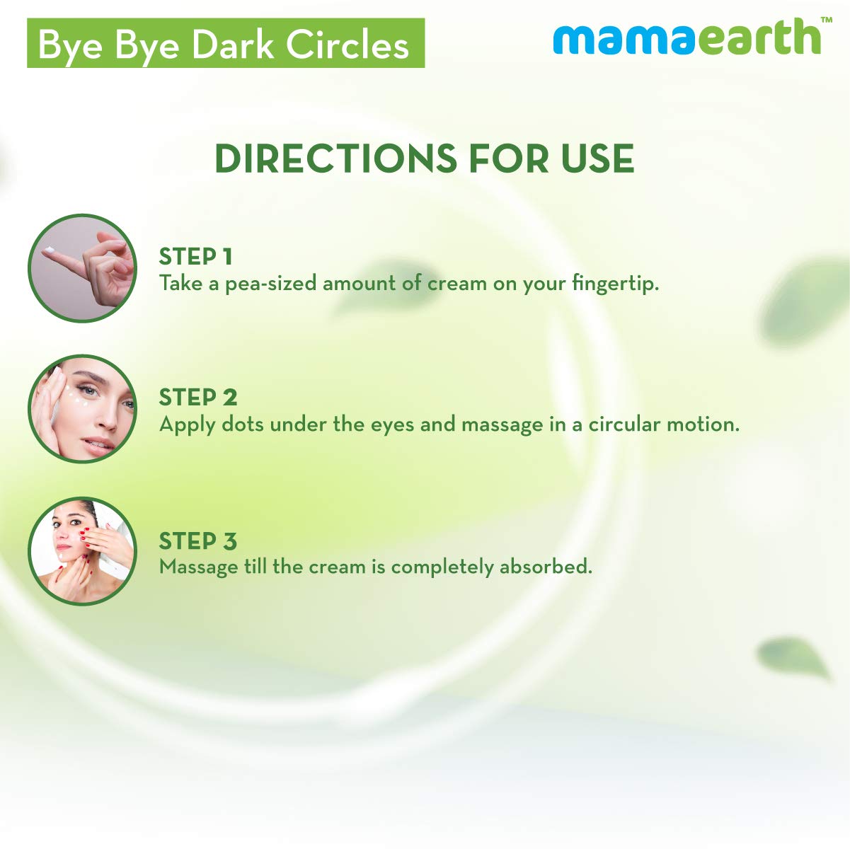 Mamaearth Eye Cream with Cucumber & Peptides, 20g