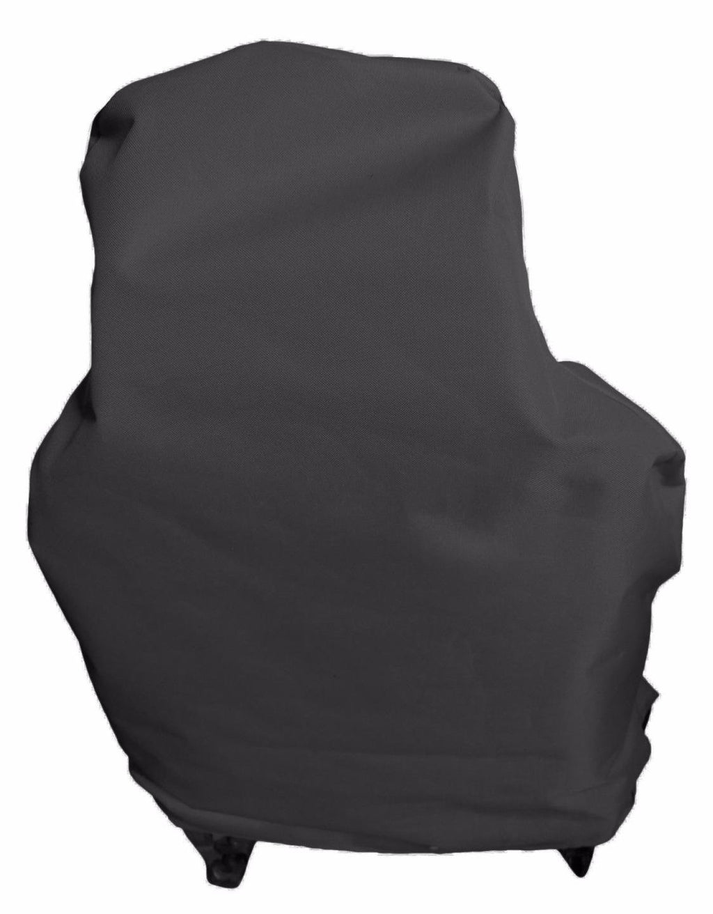 Carseatcover-UK Heavy Duty Black Waterproof Seat Covers for Cars, Vans, MPvs SUVs 4x4s - 2 x Fronts