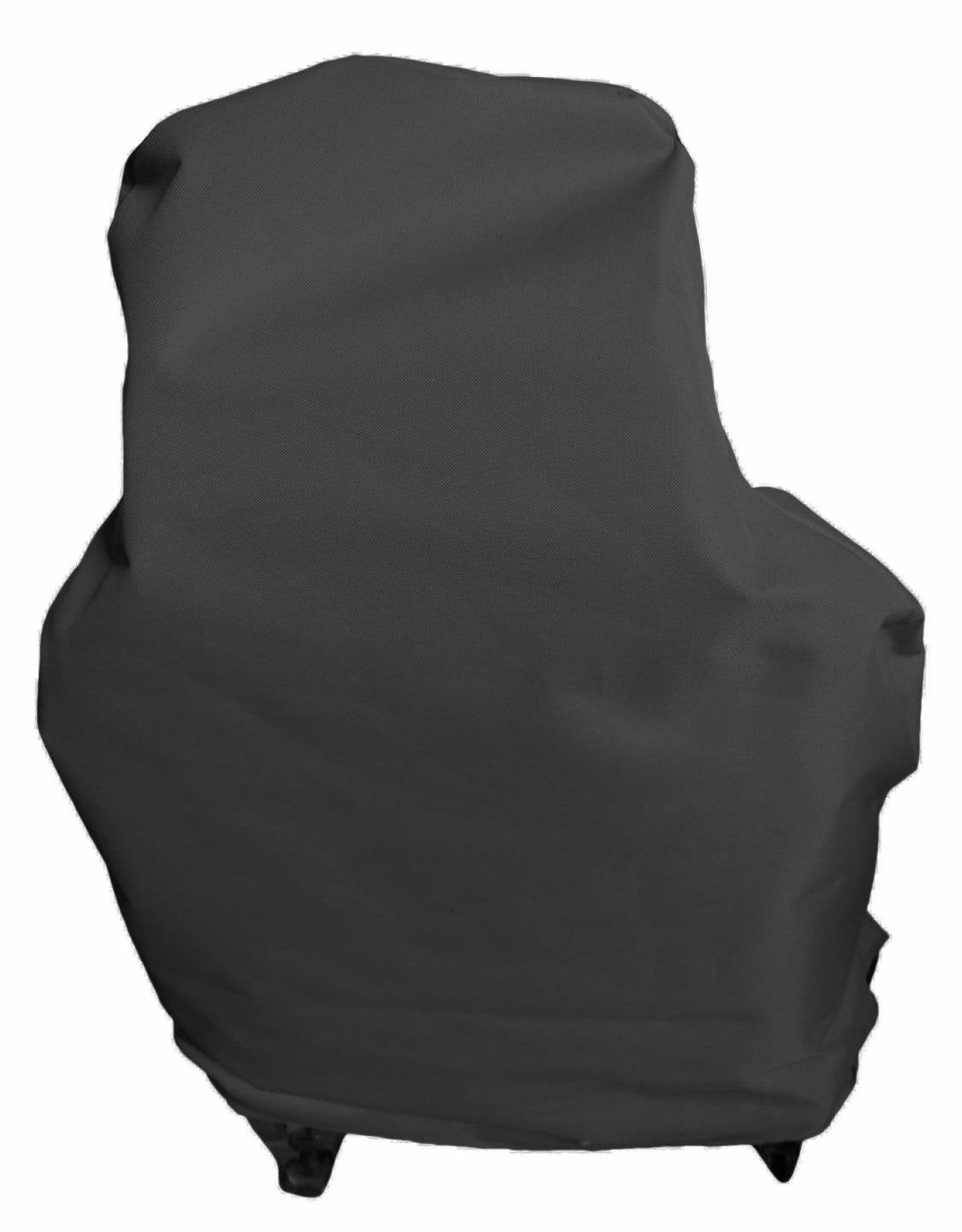 Carseatcover-UK Heavy Duty Black Waterproof Seat Covers for Cars, Vans, MPvs SUVs 4x4s - 2 x Fronts