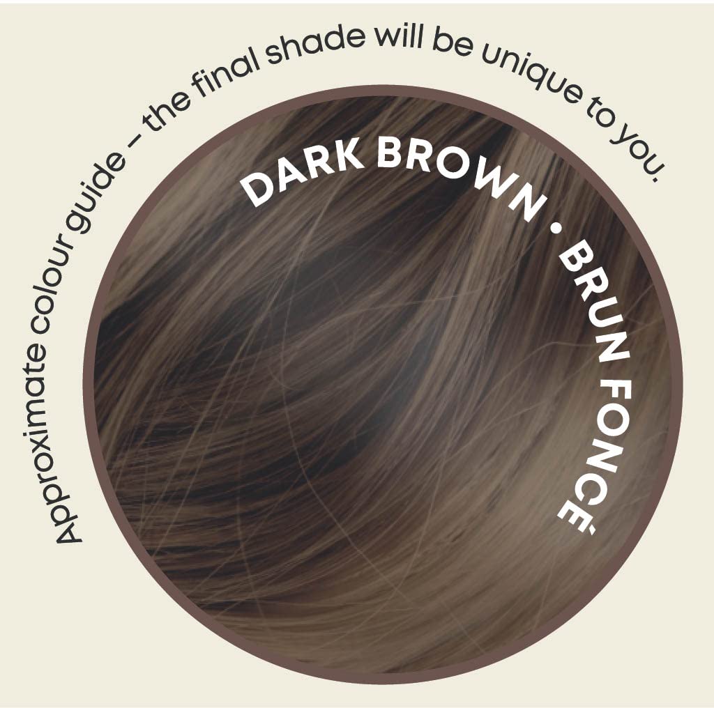 Organic Hair Dye - It's Pure Organics Herbal Hair Colour Dark Brown