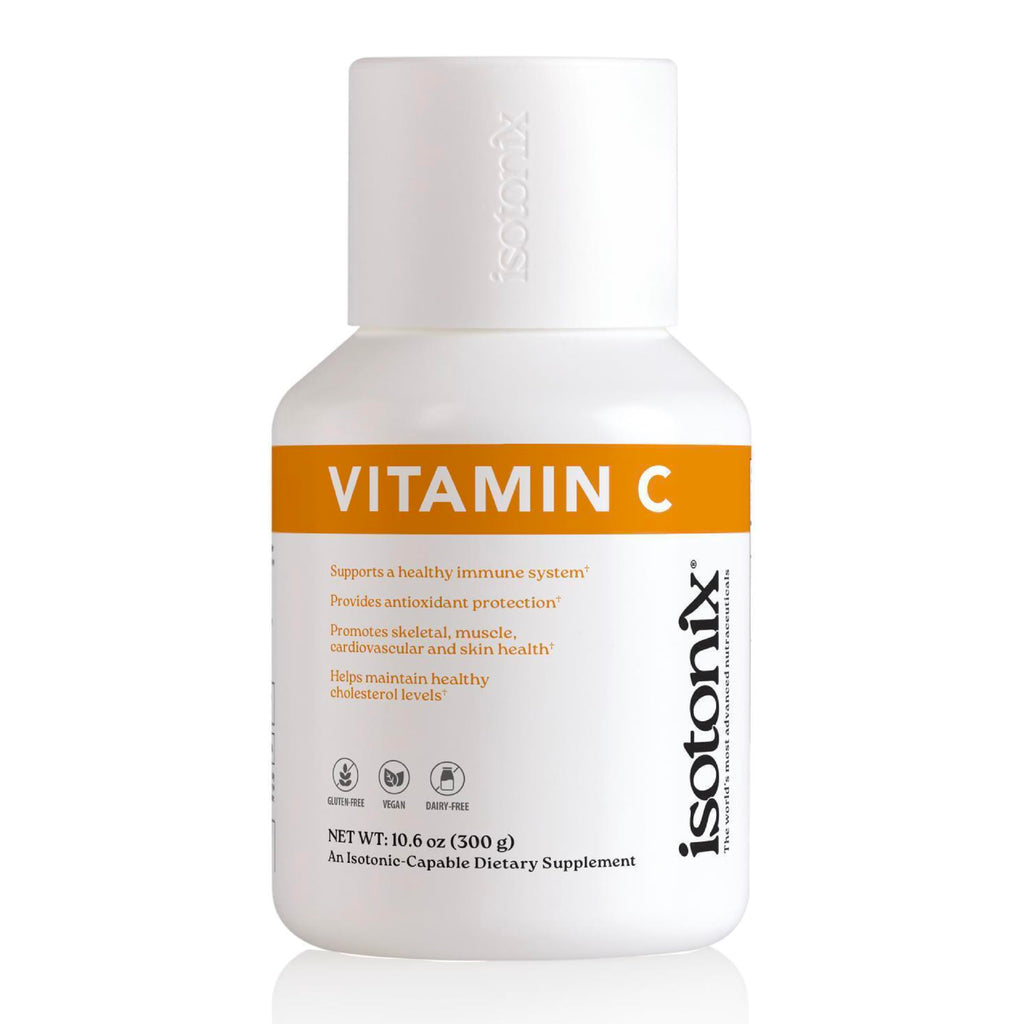 Isotonix Vitamin C Powder – 500 mg Buffered Vitamin C with Beta Carotene & Potassium for Antioxidant, Immune & Heart Support, Isotonic, Vegan, Gluten-Free, 90 Servings