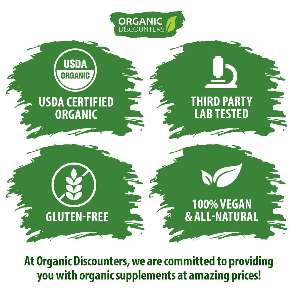 Organic Discounters USDA Organic Milk Thistle 30:1 Extract Capsules, 280 Vegan Capsules, Rich in Silymarin Flavonoids, Liver Cleanse and Liver Detox Support, Standardized 30X Extract, Made in the USA