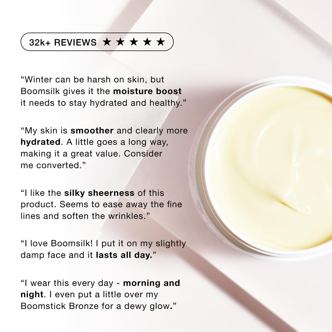 Boomsilk ® Face Moisturizer Cream, Rejuvenating Face Lotion & Facial Moisturizer for Mature Skin with Olive Oil, Beeswax & Honey, Hydrating Body Lotion for Women, 2 oz Boom Beauty by Cindy Joseph