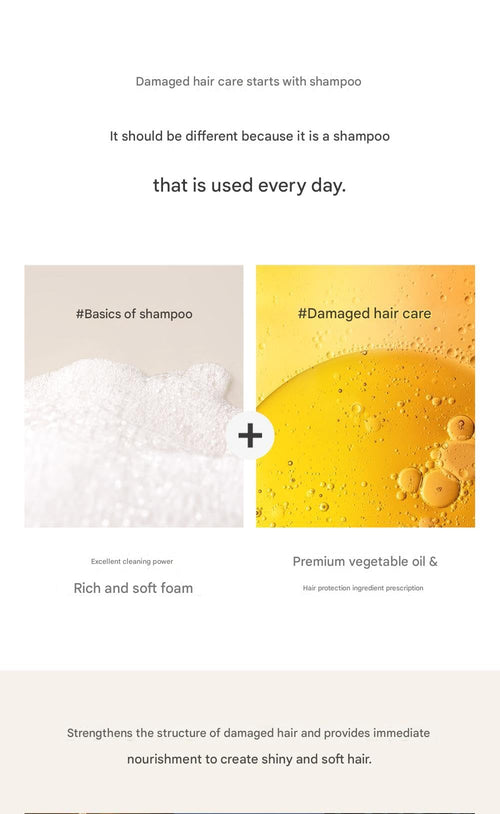 Be The Salon Clinic Treatment Shampoo For Normal, Dry, And Damaged Hair (Proteins & 5.5 Acid & Color Care &) 1000ml / 33.8 fl. oz