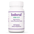 ARG Optimox Iodoral 12.5 mg - Iodine & Potassium Iodide Supplement for Thyroid & Metabolic Balance Support - Free of Soy & Gluten - 90 Servings - 90 Tablets