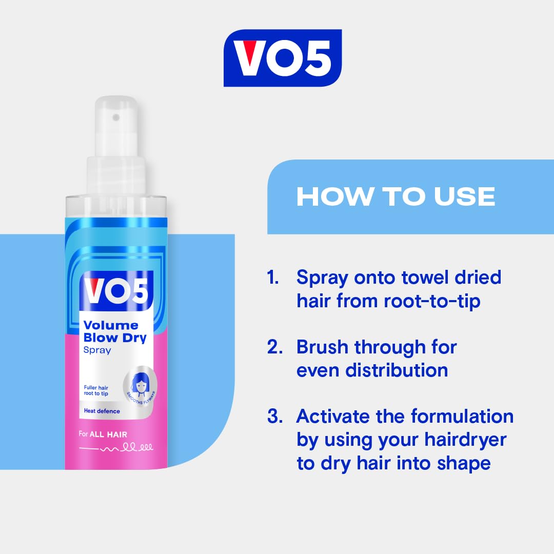 VO5 Blow Dry Lotion 200ml