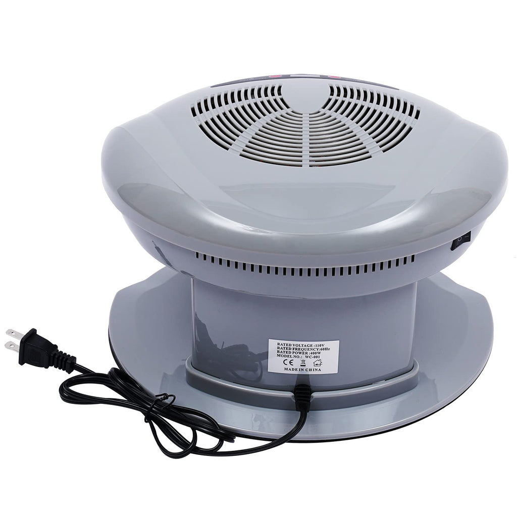 Professional Nail Dryer,400W Air Nail Fan Blower Dryer Machine with Auto Induction Warm & Cool Wind, Manicure Tool with Automatic Sensor,for Fingernail & Toenail Curing,Grey