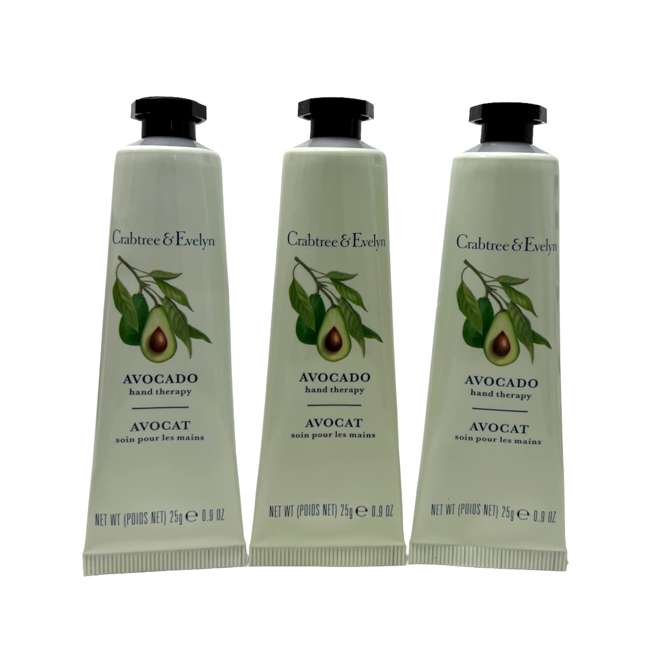 Crabtree & Evelyn Avocado Hand Therapy .9 oz SET OF 3