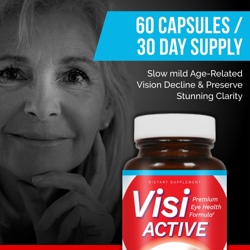 VisiActive Vision Support Supplement - 3 Pack