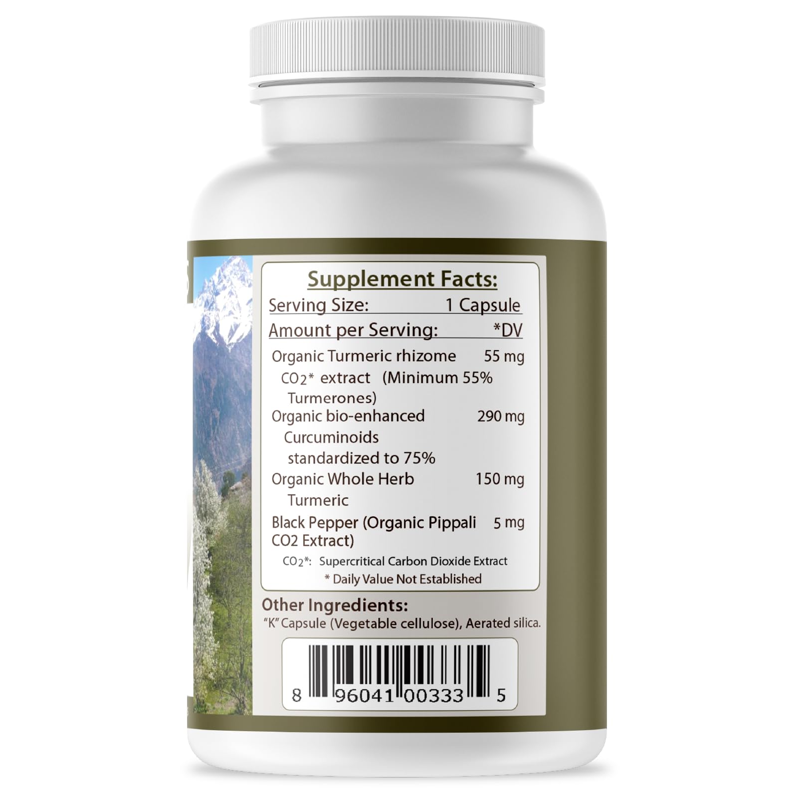 Tattva's Herbs Turmeric Curcumin 2-Pack (240 Capsules Total, 500mg) | Premium Supercritical CO2 Extract with Black Peppe