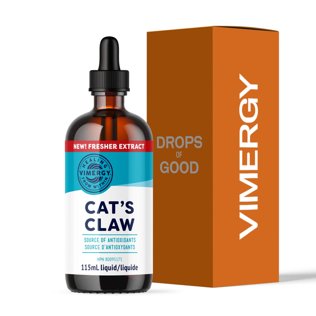 Vimergy USDA Organic Cat’s Claw Liquid – Provides Antioxidant Support* – Benefits The Immune System* – Vegan, Gluten-Free, Non-GMO – 57 Servings (115 mL)