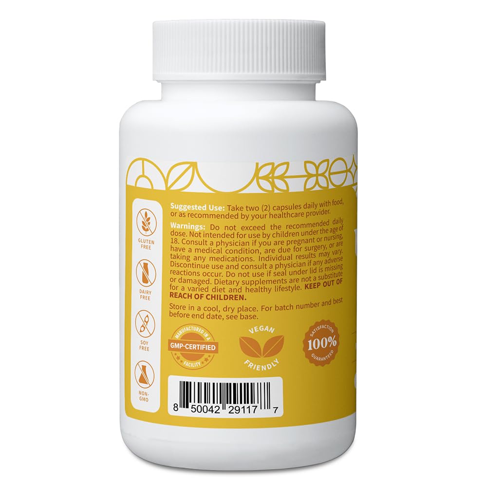 Pattern Wellness Uric Acid Support Supplement – 60 Veggie Capsules