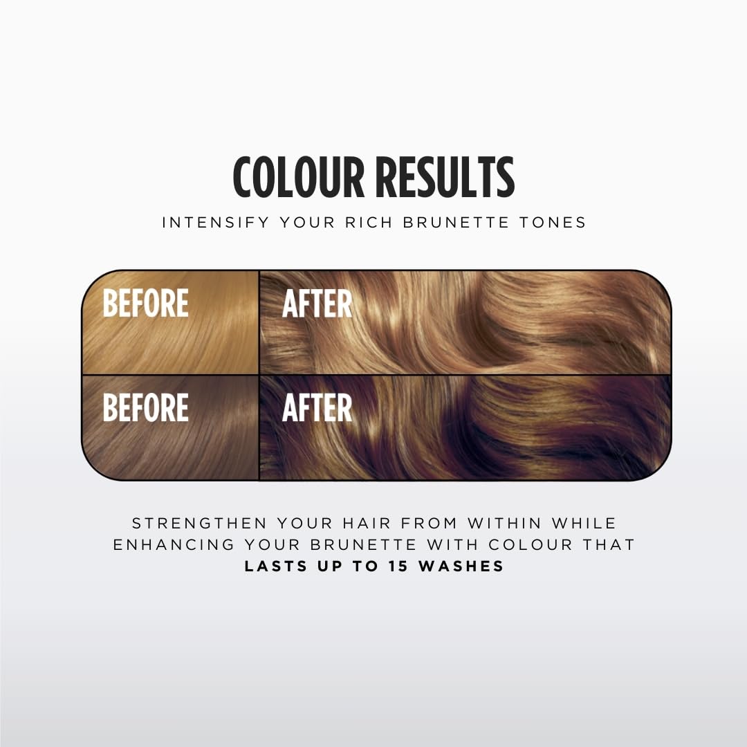 Jerome Russell WARM CHESTNUT Colour Bomb | Colour Depositing Hair Mask