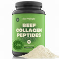Zen Principle Grass-Fed Agglomerated Hydrolyzed Collagen Peptides 3 lb. Anti-Aging Protein for Healthy Hair, Skin & Joints. Paleo Friendly, GMO and Gluten Free, Pasture-Raised Bovine.