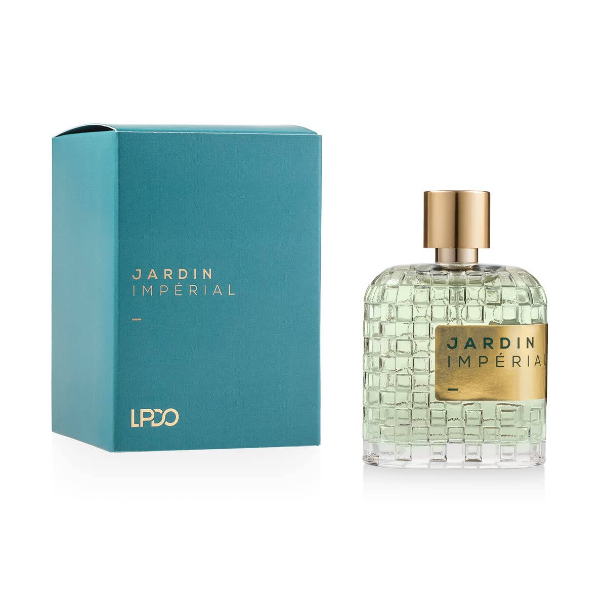 LPDO Jardin Impérial EDP Unisex 100ml Perfume - Citrus Top Notes of Sicilian lemon & Bergamot - Heart Structures the Flavors of Mediterranean Fruits - Fresh Base with Musk & Amber - Made in Italy