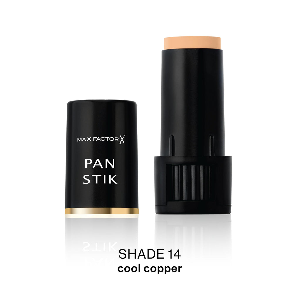 Max Factor Panstik Foundation - # 14 Cool Copper, 0.3 oz/9g