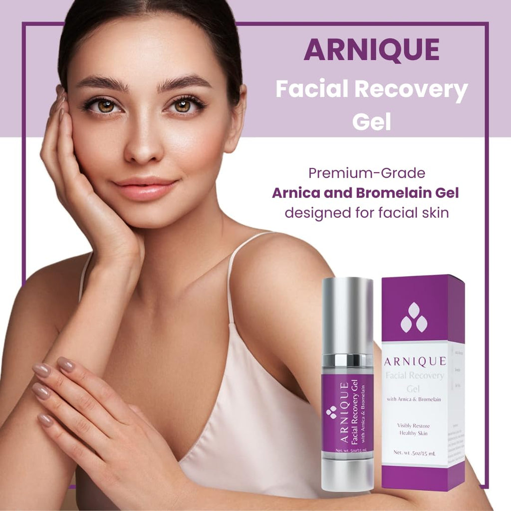 Arnique Arnica Gel for Face – Soothing Arnica & Bromelain Facial Gel to Refresh and Comfort Delicate Skin After Beauty Treatments