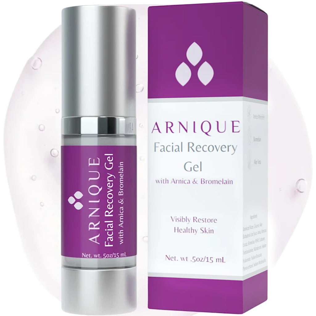 Arnique Arnica Gel for Face – Soothing Arnica & Bromelain Facial Gel to Refresh and Comfort Delicate Skin After Beauty Treatments