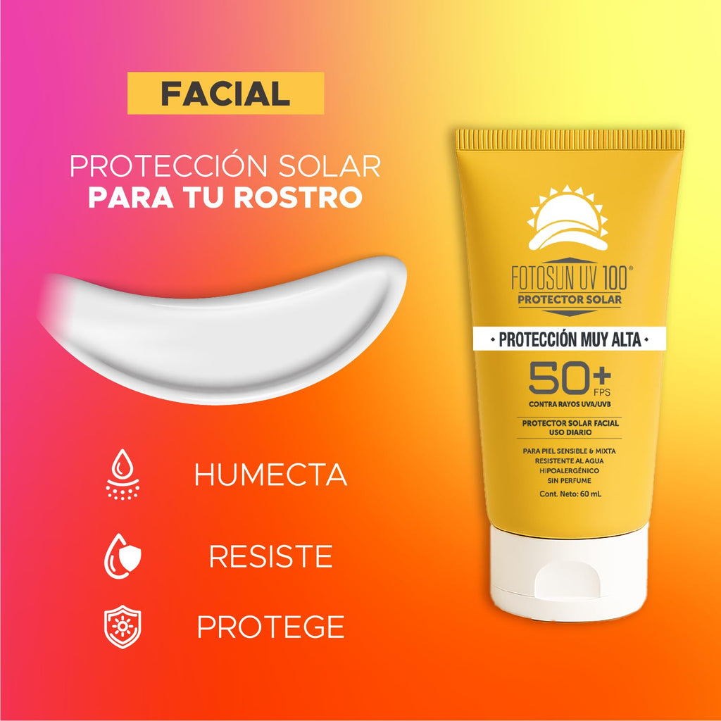 FOTOSUN UV 100 Face Sunscreen Blocker 50+ SPF Sun Protection Daily Use Sensitive Skin Sunscreen