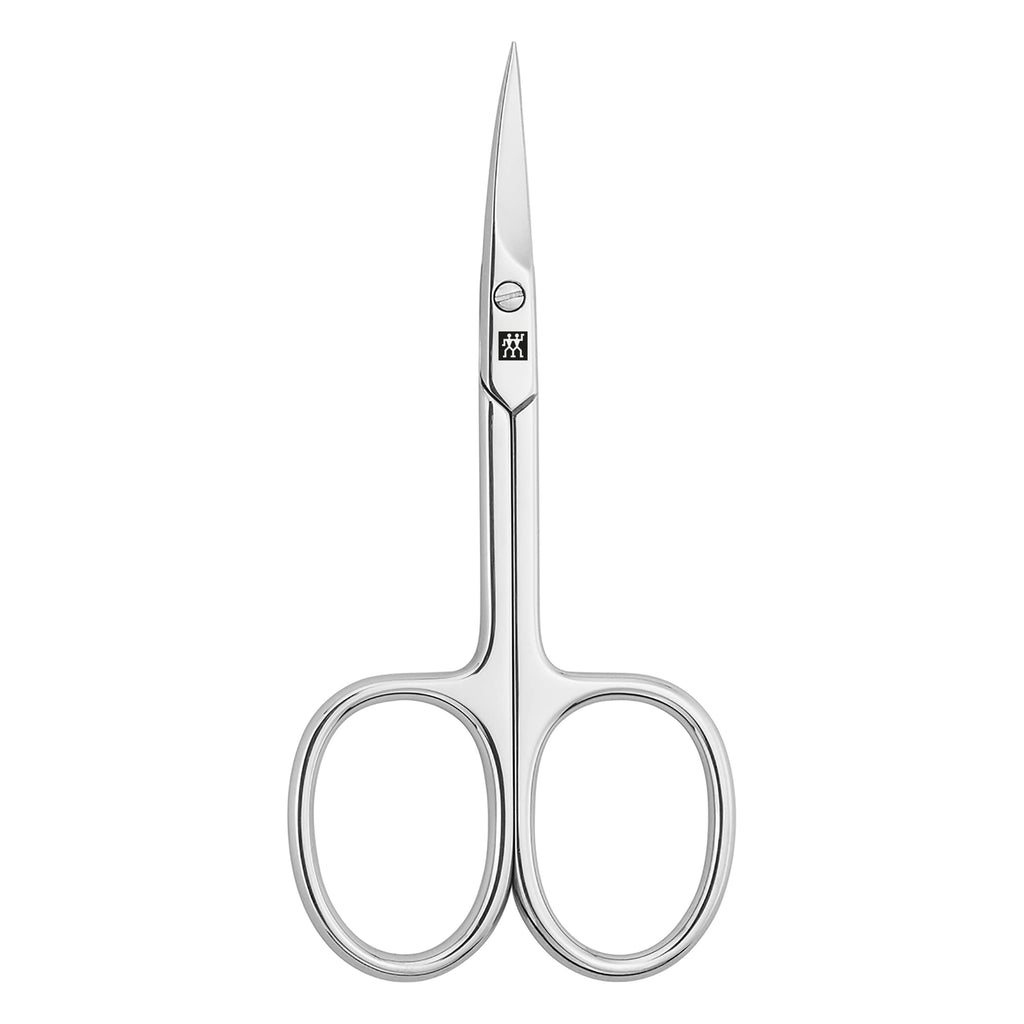 ZWILLING Cuticle Scissors (precise cut for skin remnants, sharp pointed blade, hypoallergenic), Polished, Silver, 3.5 inch