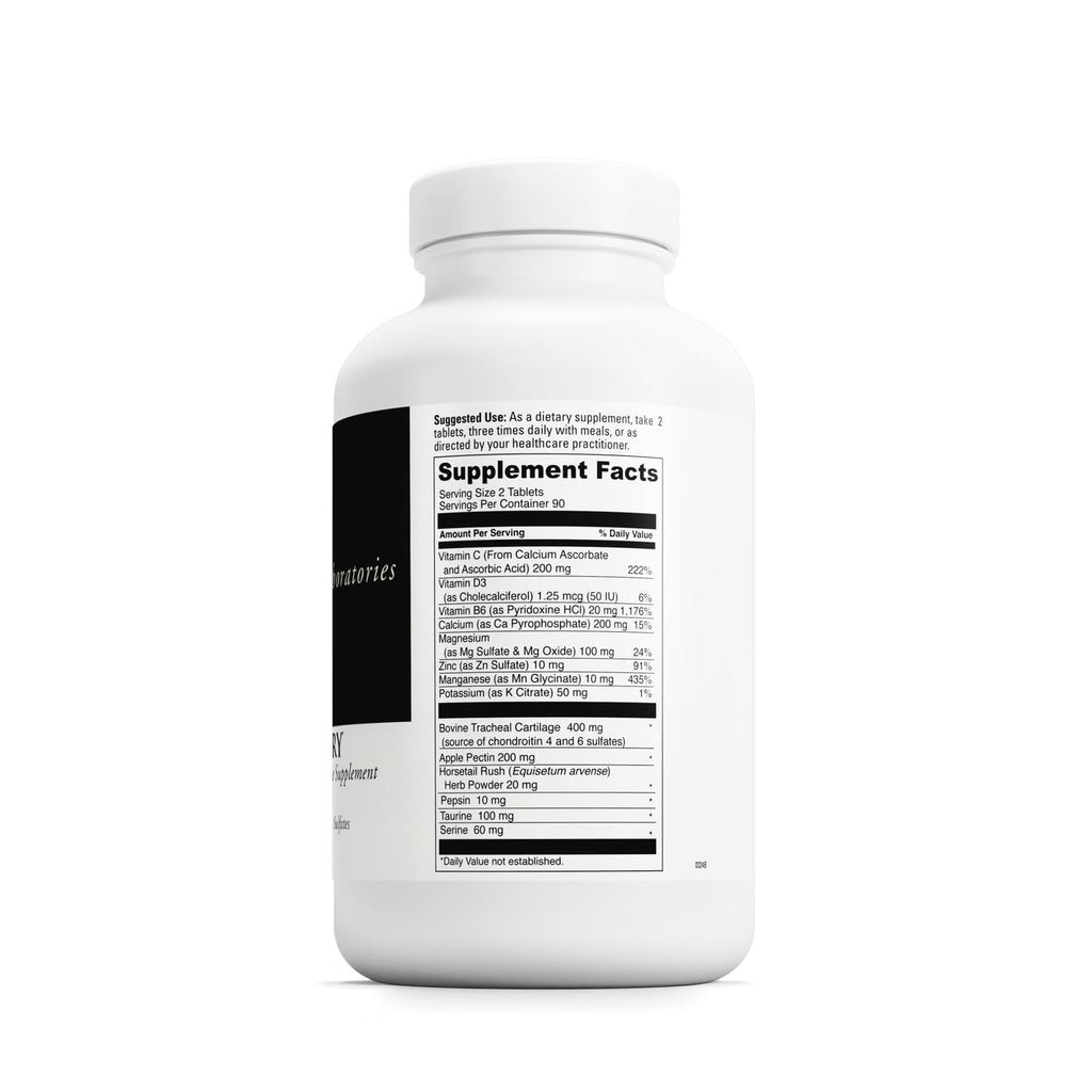 DAVINCI Labs Disc Discovery - Support Spinal Health & Back Function - with Vitamin C, Vitamin D3, Bovine Tracheal Cartilage, Apple Pectin & Horsetail Powder - Gluten-Free - 180 Capsules
