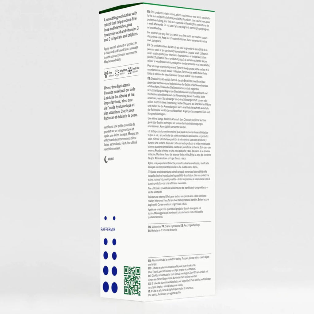 Retinol Firming Moisturiser 0.3% with 0.3% retinol and hyaluronic acid