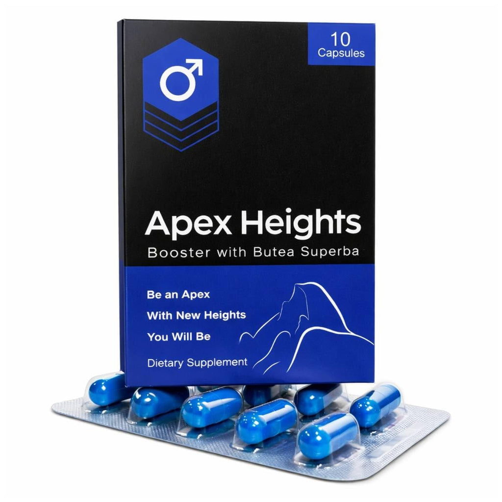 Apex Heights Butea Superba Extract Supplement | Wild-Harvested Thai Herb for Men's Wellness & Daily Energy Support | Traditional Botanical for Vitality Support | Lab-Tested |10 Capsules