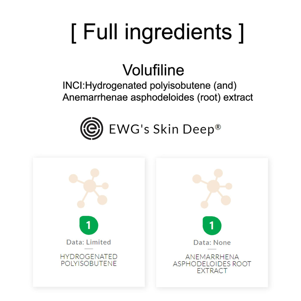 [ Volufiline 30ml ] Cosmetic Ingredient -100% Volufiline 30ml(1 fl. oz) France SEDERMA | Cosmetic Grade | For face and body Improve Skin Elasticity, Wrinkle Improvement