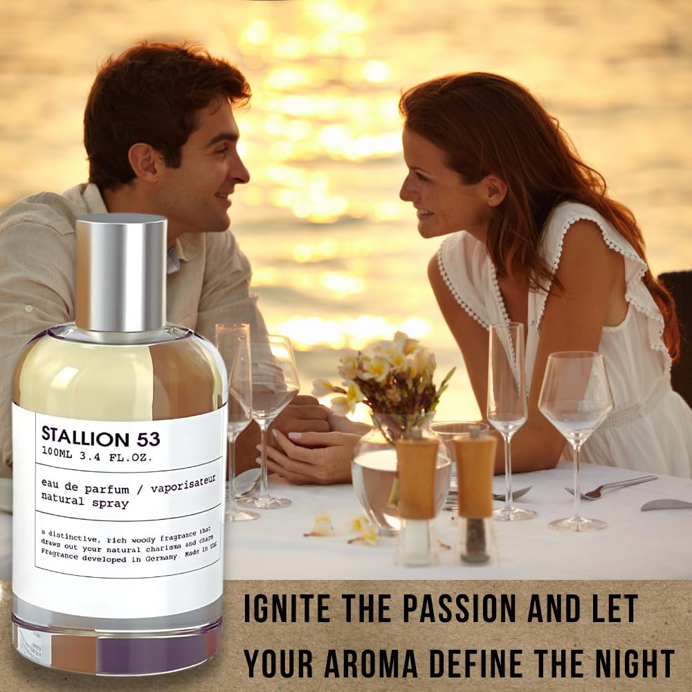 STORIES PERFUME Men's Bundle X2 Stallion 53 Eau De Parfum 100ml/3.4oz Unisex | Herbal, Woody, and Earthy Scent for Men and Women