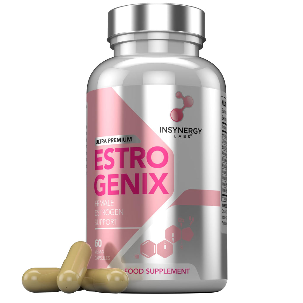 EstroGenix – Estro Balance Tablets for Women High Strength Estro Complex Supplement, 60 Vegan Capsules