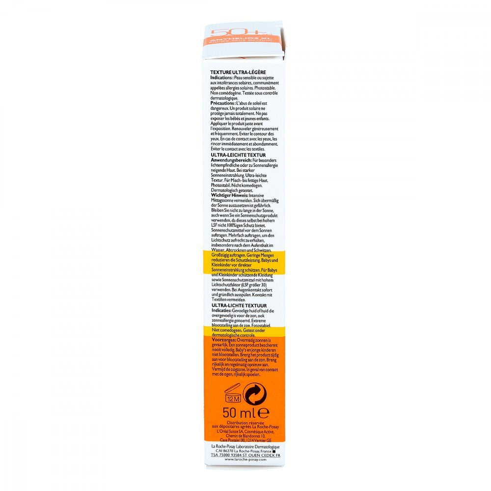 La Roche Posay Anthelios XL SPF 50+ Ultra-Light Fluid 50ml