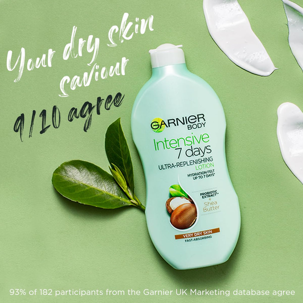 Garnier Intensive 7 Days Shea Butter Probiotic Very Dry Skin Lotion 400ml