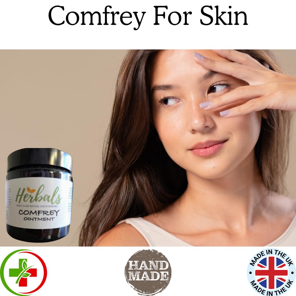 Comfrey Powerful Natural Comfrey Plants Ointment Deep Penetration Arthritic Relief 60ml by Wellmadefairtrade